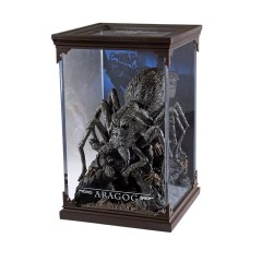 Figurina de colectie Amazing Aragog, seria Harry Potter, 17 cm, suport sticla inclus