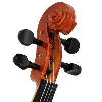 Set vioara clasica din lemn, marime 1/8, toc inclus si doua corzi de rezerva