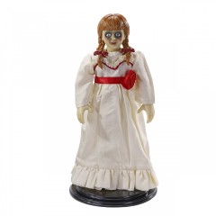 Figurina articulata Scary Annabelle, editie de colectie, 17 cm, stativ inclus