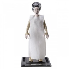Figurina articulata Bride of Frankenstein, editie de colectie, 17 cm, stativ inclus