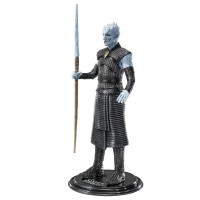 Figurina articulata Game of Thrones Night King, editie de colectie, 19 cm, stativ inclus