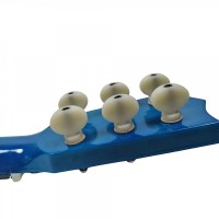 Chitara pentru copii Junior Blue, clasica, lemn, 54 cm, albastru