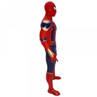 Costum pentru copii Iron Spiderman, rosu, figurina inclusa