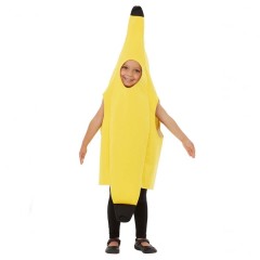 Costum fruct Banana, galben, marime universala