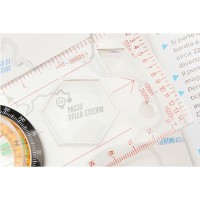 Busola cartografica, IdeallStore®, 12.7 cm