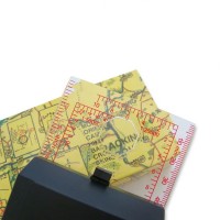 Busola cartografica de navigare, IdeallStore®, 20 cm