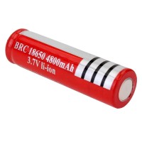 Set de 4 Acumulatori, GH 18650, 6800 mAh, 3.7 V, Li-ion, rosu