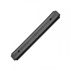 Suport magnetic pentru cutite de bucatarie PVC, 32 cm, negru