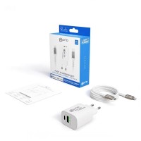 Încărcător Prio Compatibil iPhone,iPad Fast Charge 20W, Incarcare Rapida, Alb