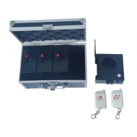 Sistem profesional wireless pentru declanșare artificii, tip vulcan,  4 console