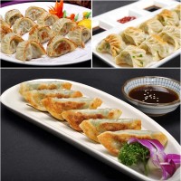 Set sase piese din inox pentru preparat coltunasi, paste, ravioli, empanadas
