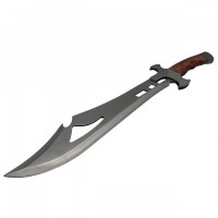 Set sabie si maceta, IdeallStore®, Style of Persia, otel inoxidabil, 50 cm, argintiu