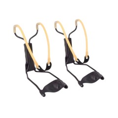 Set doua prastii metalice profesionale cu suport de incheietură, metal, maner antiderapant, 18 cm