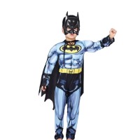 Set costum Batman cu muschi si masca LED, S, 3-5 ani, 90-110 cm