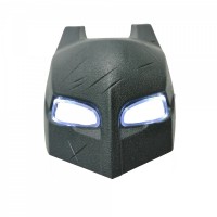 Set costum Batman cu muschi si masca LED, S, 3-5 ani, 90-110 cm