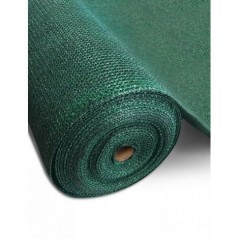 Plasa de umbrire 2 m latime x 10 m lungime, densitate 120 G/MP, culoare verde