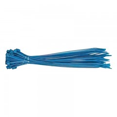 Bride nylon - 3,5x140 mm (100 bucati), albastru