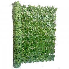 Gard decorativ artificial frunze bicolor 1.0x3.0 M