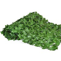 Gard decorativ artificial frunze bicolor 1.0x3.0 M