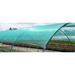 Plasa verde de umbrire, grad de umbrire 40 g/mp, dimensiuni: Latime 5 metri x Lungime 5 metri
