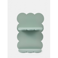 Etajera,verde marimi 35x11x50 cm,greutate maxima 5 kg