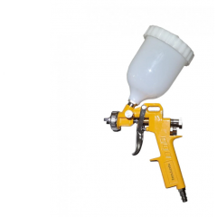 Pistol vopsea plastic compresor rezervor plastic