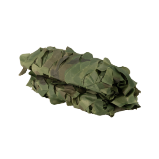 Plasă de camuflaj  model frunze latime 1,5m,lungime 3 metrii