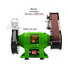 Polizor de banc, putere 250 W, 2800 rotatii/min, diametru disc 150 mm