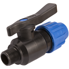 Robinet FE PEHD,diametru 20 mm,diametru 1/2 inch,tip 18VCBM-2-B