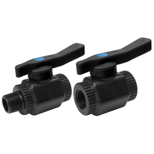 Robinet Trecere negru PPCV,diametru 3/4 inch,conectare FI-FE,tip 18VCMF-C