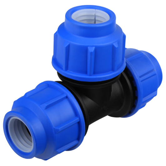 Teu redus FE PEHD,diametru 20 mm,diametru 1/2 inch,tip 14830-2-B