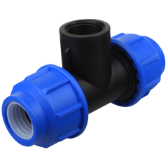 Teu redus FI pt PEHD ESS,diametru 20 mm, 1/2 inch