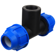 Teu redus FI PEHD,diametru 32 mm,3/4 inch