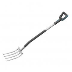 Furca de sapat Ergo Cellfast, cu 4 dinti, otel, latime 19.6 cm, lungime 123 cm