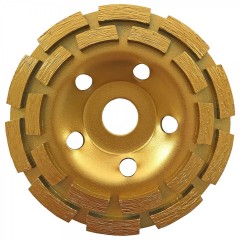 Cupa diamantata segmentata ,dimensiuni 5",125 mm, 20 seg