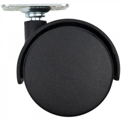 Set 4 roti mobila plate plastic,40 mm