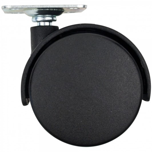 Set 4 roti mobila plate plastic,40 mm