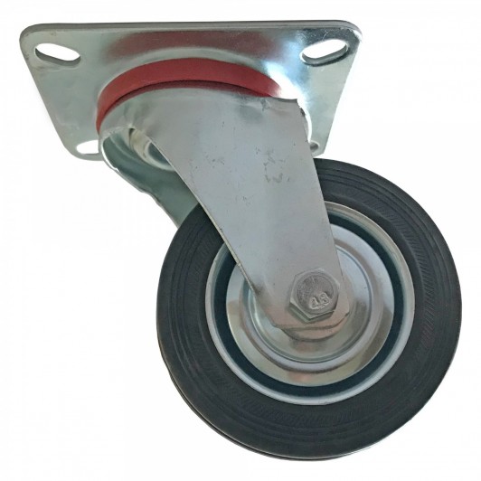 Roata furca pivotanta 125x34 mm