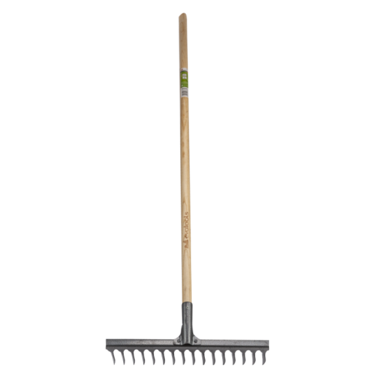 Grebla gri,16 dinti,carbon cu coada,lungime 1260 mm