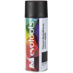 Spray-de vopsea  negru mat pentru temperaturi înalte