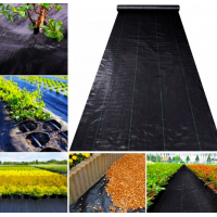 Folie antiburuieni 1 x 10 m lungime, polipropilena, tesuta,greutate 100 g/m2, agrotextil aditivat UV