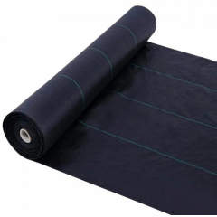 Folie antiburuieni 1,6 x 100 m lungime, polipropilena, tesuta, greutate 100 g/m2, calitate