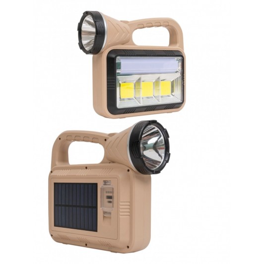 Lanterna 8 tipuri de lumina incarcare solara, USB