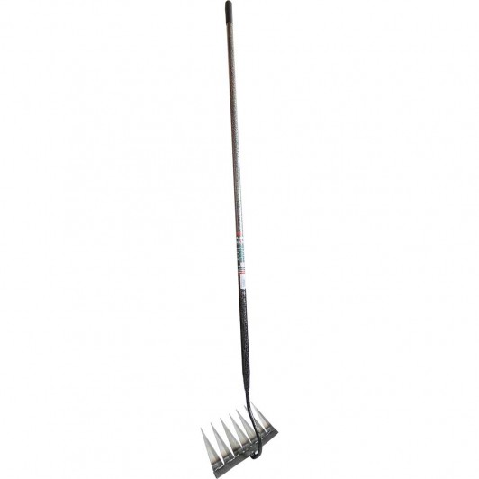 GREBLA 7 DINTI ASCUTITI, COADA METALICA SUDATA