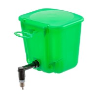 Adăpătoare din plastic pentru iepuri,  500 ml, alimentare de sus, montabilă pe plasă sau pe cușcă.