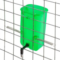 Adapatoare pentru iepuri, volum 1000 ml, alimentare de sus, montabila pe plasa sau pe cusca