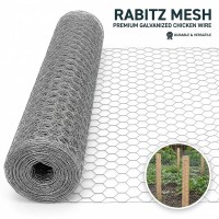 Plasa rabitz latime 1 metru X lungime 50 metri, dimensiune ochi 20mm x 20mm, grosime 0.53mm