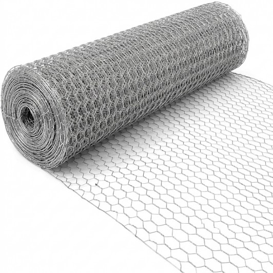 Plasa rabitz latime 1 metru X lungime 50 metri, dimensiune ochi 20mm x 20mm, grosime 0.53mm