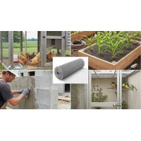 Plasa Rabitz Zincata, dimensiuni: latime 1 metru x lungime 50 metri, grosime fir 0.67 mm