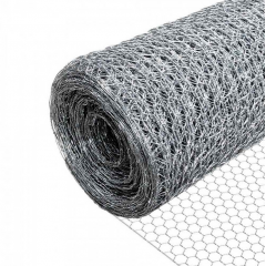 Plasa rabitz zincata 1 m x 10 m dimensiuni, grosime 0,57 mm, invelis galvanizat